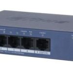 Jungikliai DAHUA  Switch||CS4005-4GT-36|Switch type Managed|Switch layer L2|Form factor Desktop/Wall-Mounting|5xRJ-45 ports|RJ-45 Ports Type Gigabit Ethernet (10/100/1000)|5xGigabit Ethernet (copper) ports quantity|Power over Ethernet (PoE) Yes|4xPower over Ethernet (PoE) ports quantity|Total Power over Ethernet (PoE) budget 36 W|CS4005-4GT-36 