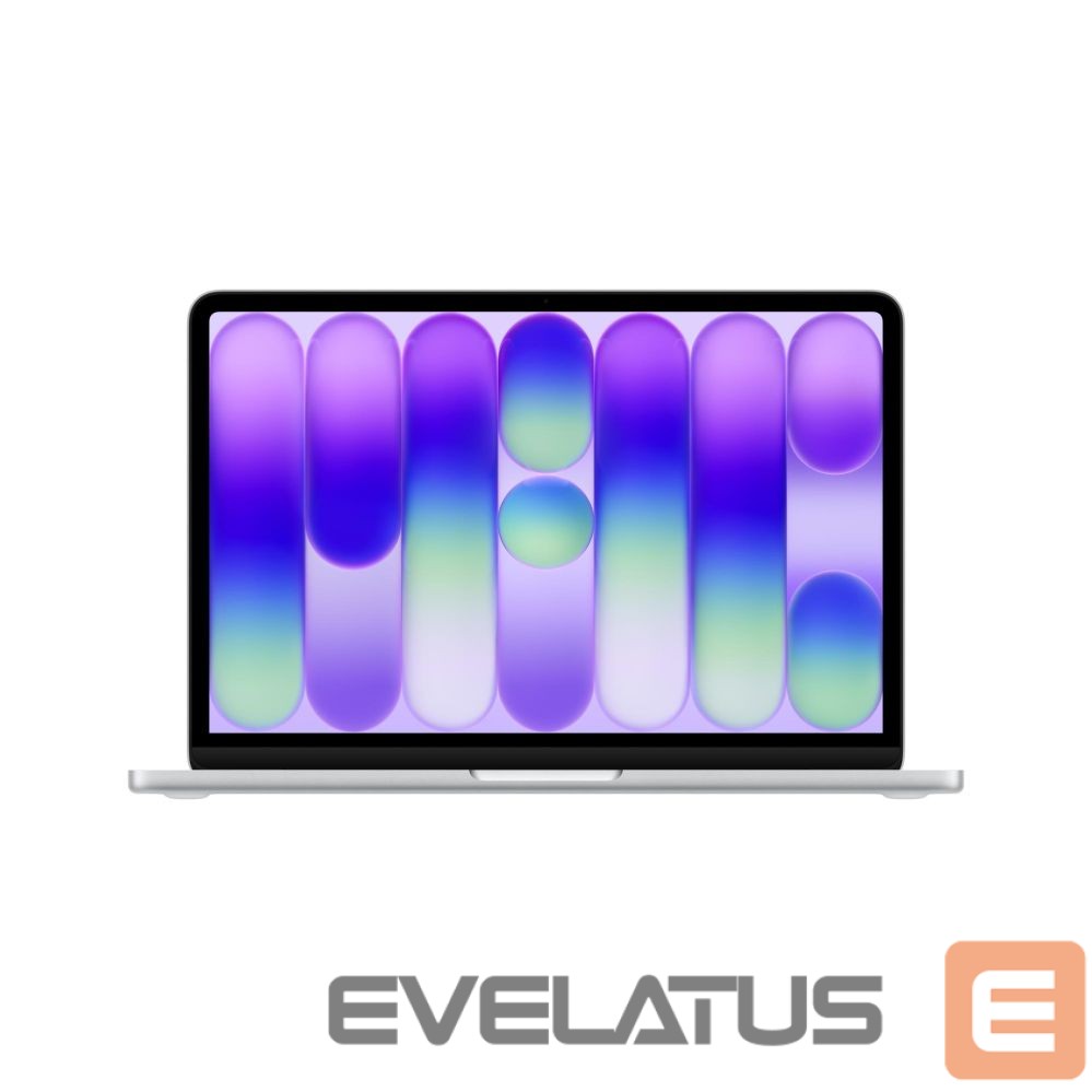 Nešiojamas kompiuteris Apple Notebook||13-inch MacBook Neo: A18 Pro chip with 6-core CPU and 5-core GPU, 8GB, 512GB SSD, Touch ID - Silver|CPU A|A18 Pro|13 "|2408 x 1506 pixels|RAM 8 GB|SSD 512 GB|Discrete graphics Not available|On-board graphics Yes|OS installed macOS Tahoe|Colour Silver|Weight 1.23 kg|MHFC4
