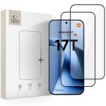 Kitos prekės Tech-Protect  Tech-Protect Glass Fit+ 2-Pack Tempered Glass for Xiaomi 17T - Black 