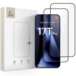 Kitos prekės Tech-Protect  Tech-Protect Glass Fit+ 2-Pack Tempered Glass for Xiaomi 17T Pro - Black 