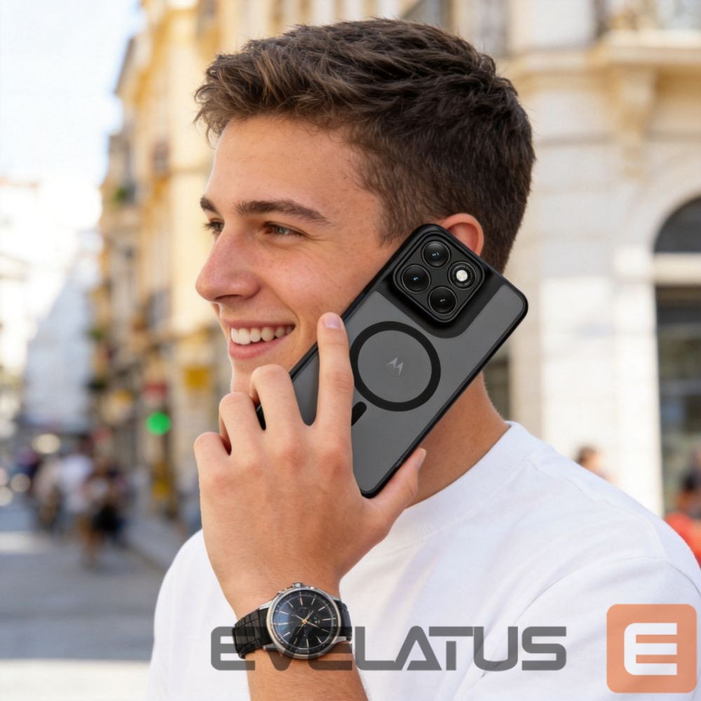 Kitos prekės Tech-Protect Tech-Protect Magmat MagSafe Case for Motorola Edge 70 Fusion / Fusion + 5G - Matte Black