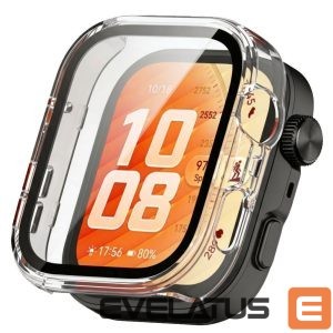 Kitos prekės Tech-Protect  Tech-Protect Defense Case for Huawei Watch Fit 5 Pro - Transparent 