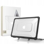 Kitos prekės Tech-Protect  Tech-Protect Kevlar Pro Case for MacBook Neo 13" 2026 - Black and Clear 