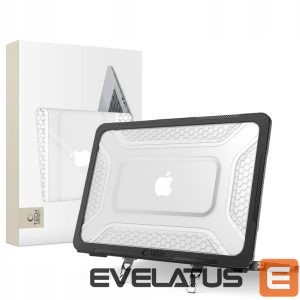 Kitos prekės Tech-Protect  Tech-Protect Kevlar Pro Case for MacBook Neo 13" 2026 - Black and Clear 