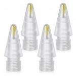 Kitos prekės Tech-Protect  Tech-Protect Stylus Tips 4-Pack Replacement Tips for Apple Pencil - Clear 