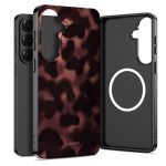 Kitos prekės Tech-Protect  Tech-Protect Lamano MagSafe Case for Samsung Galaxy A27 5G - Brown and Black 