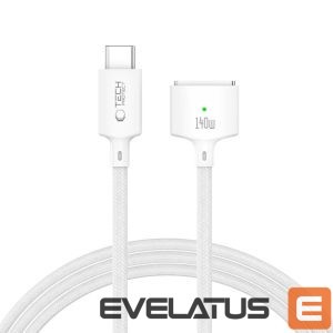 Kitos prekės Tech-Protect  Tech-Protect MMC01 Ultraboost USB-C / USB-C MagSafe 3 140W 200cm Cable for MacBook - White 