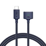 Kitos prekės Tech-Protect  Tech-Protect MMC01 Ultraboost USB-C / USB-C MagSafe 3 140W 200cm Cable for MacBook - Navy Blue 