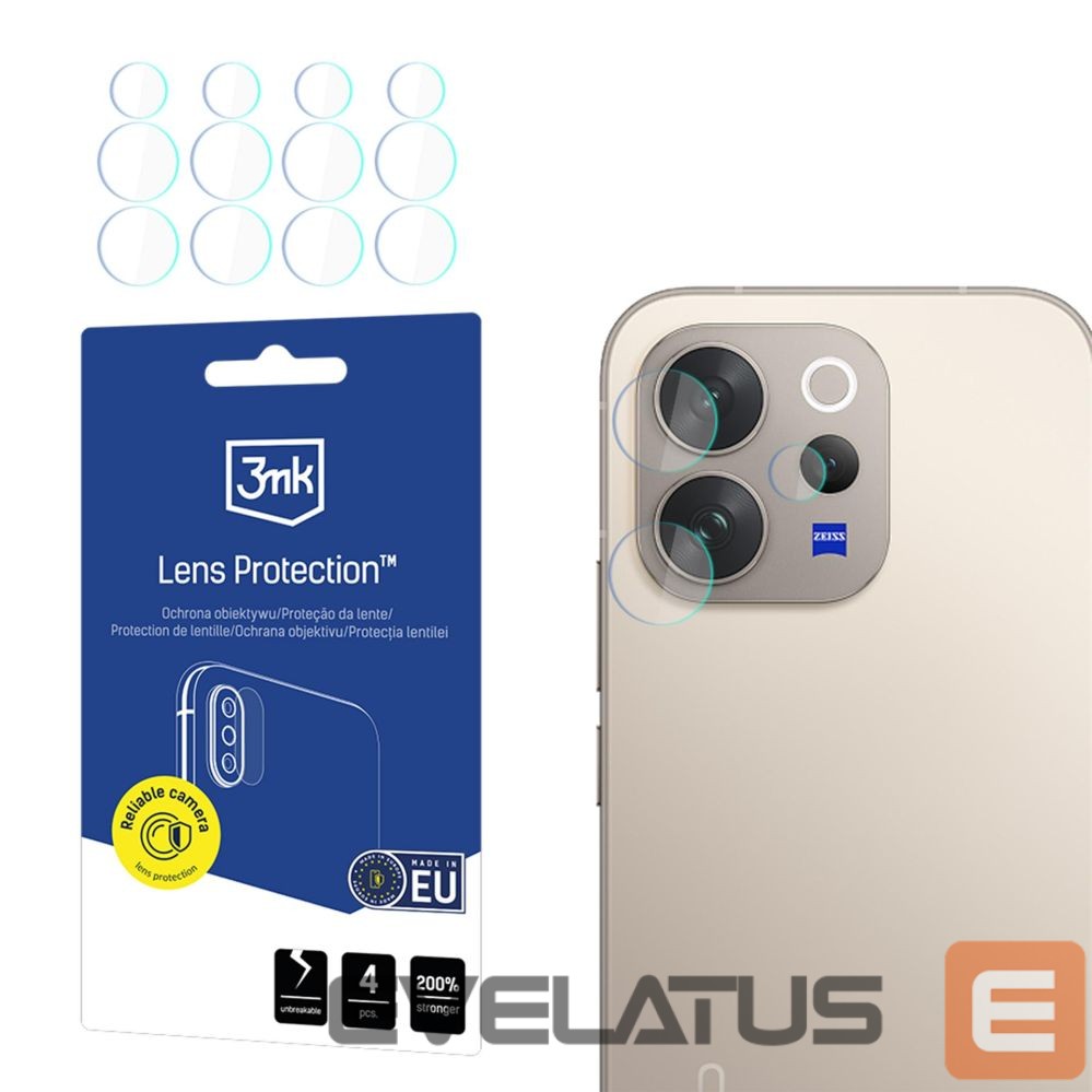 Kitos prekės 3MK 3mk Lens Protection Hybrid Camera Lens Glass for Vivo V70