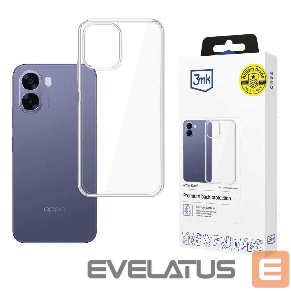 Kitos prekės 3MK 3mk Armor Case for Oppo A6 4G / A6K 4G - Transparent