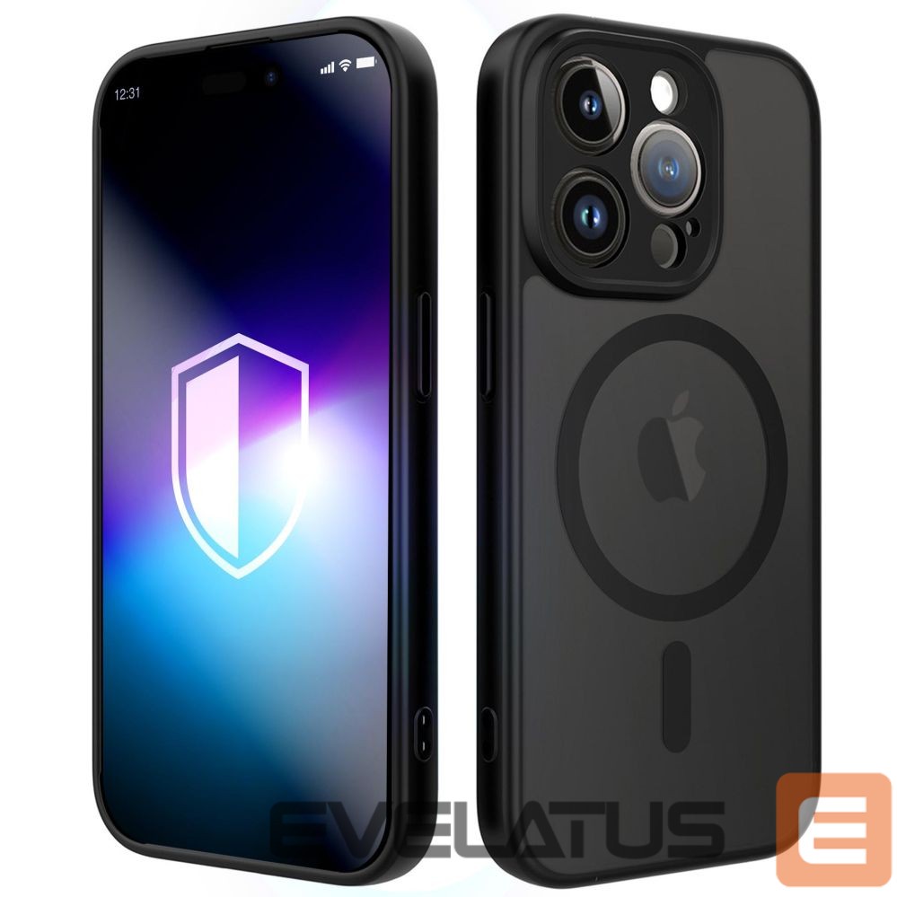 Kitos prekės 3MK 3mk Misty MagCase for iPhone 15 Pro - Black