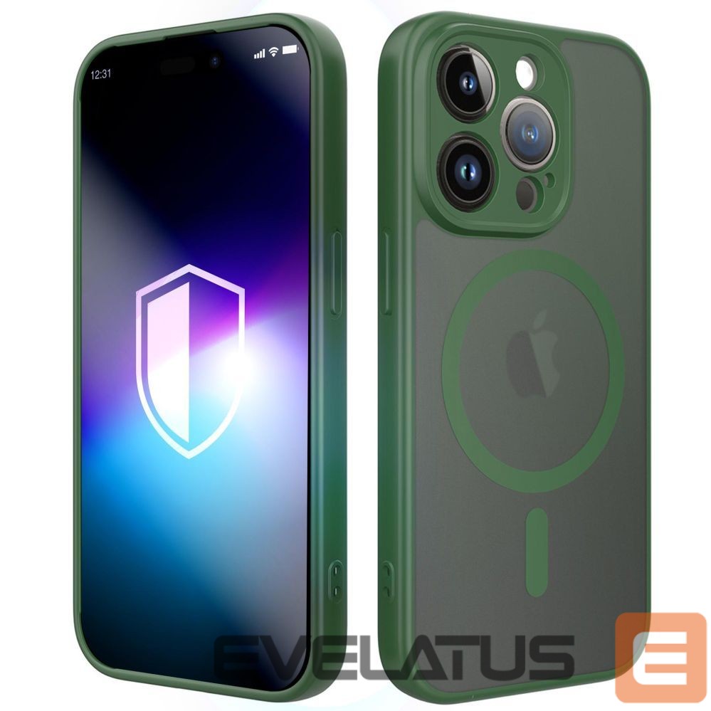 Kitos prekės 3MK 3mk Misty MagCase for iPhone 14 Pro - Green