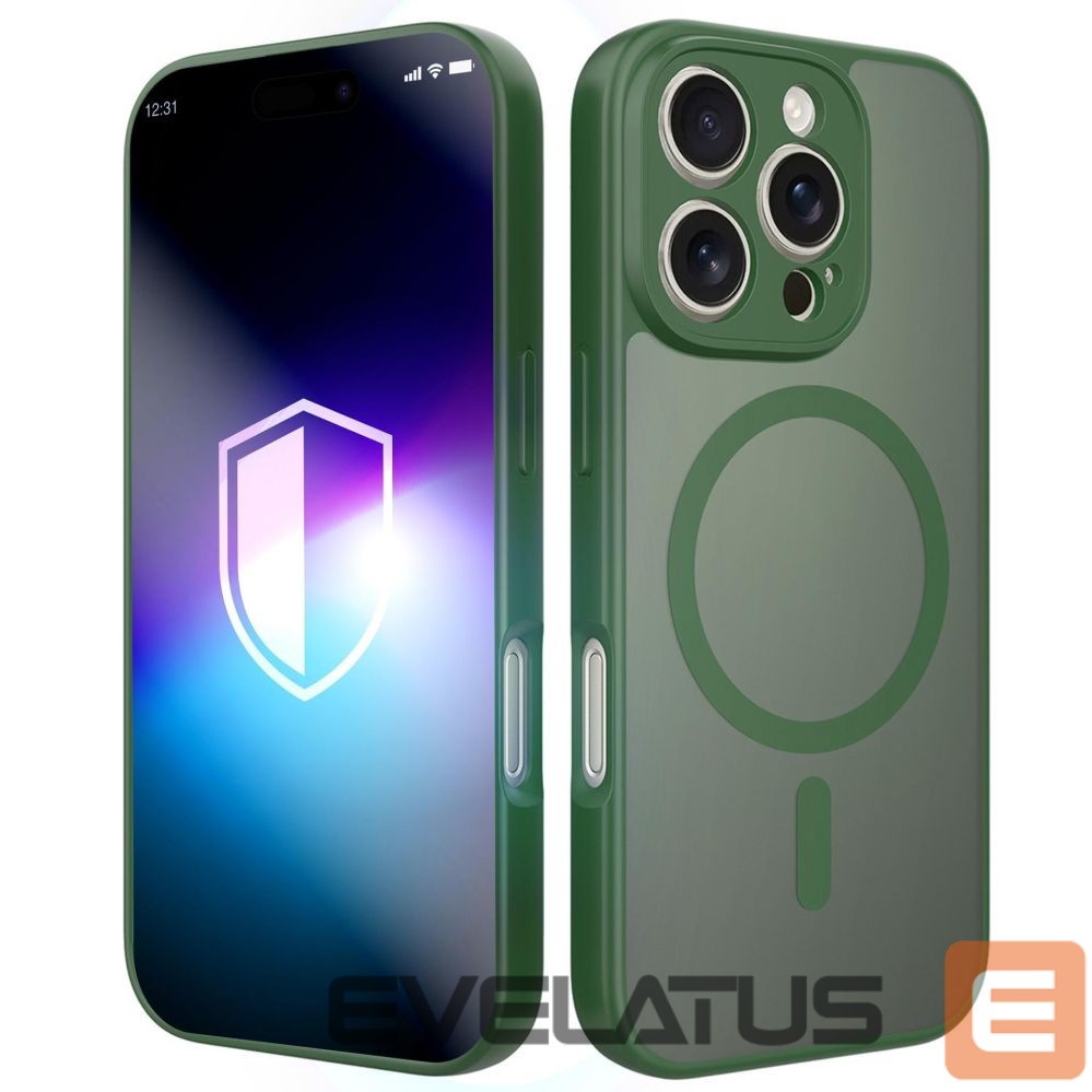 Kitos prekės 3MK 3mk Misty MagCase for iPhone 16 Pro Max - Green