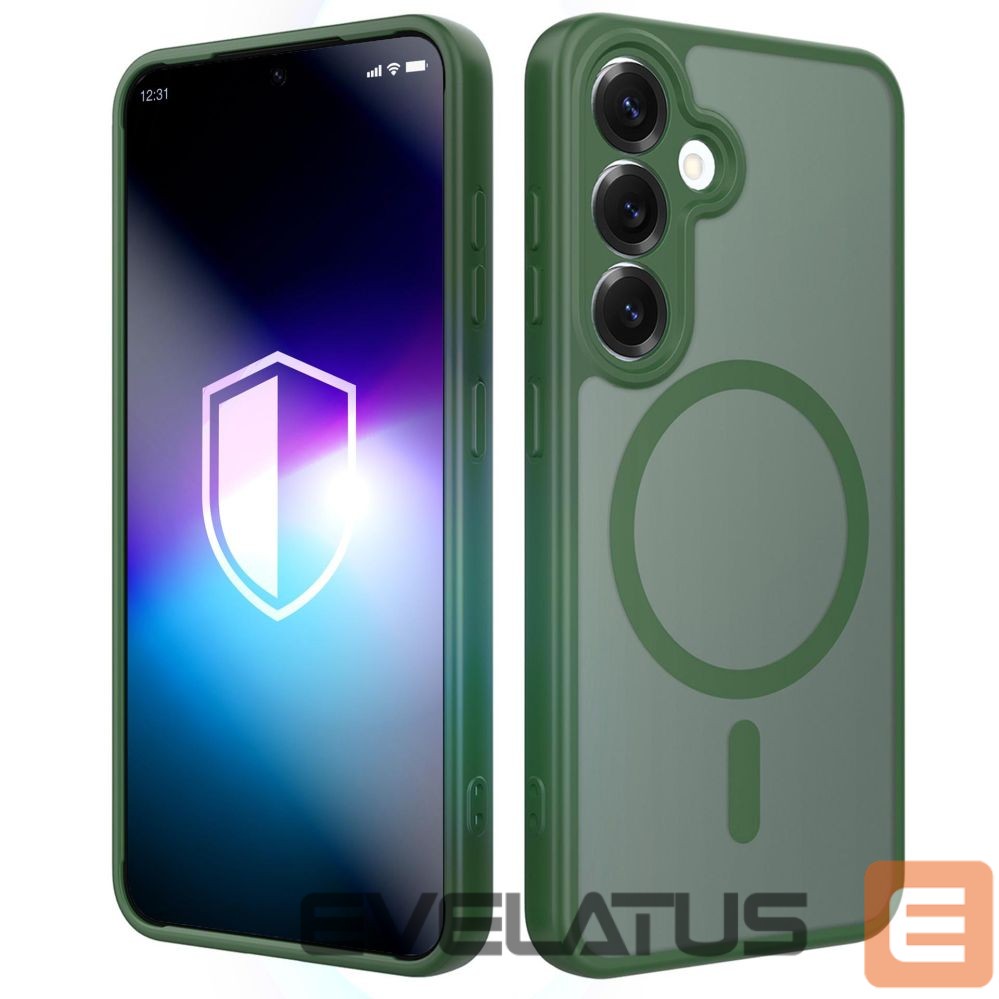 Kitos prekės 3MK 3mk Misty MagCase for Samsung Galaxy S25 - green