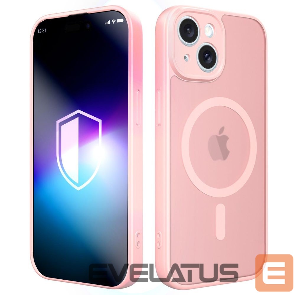 Kitos prekės 3MK 3mk Misty MagCase for iPhone 15 - pink