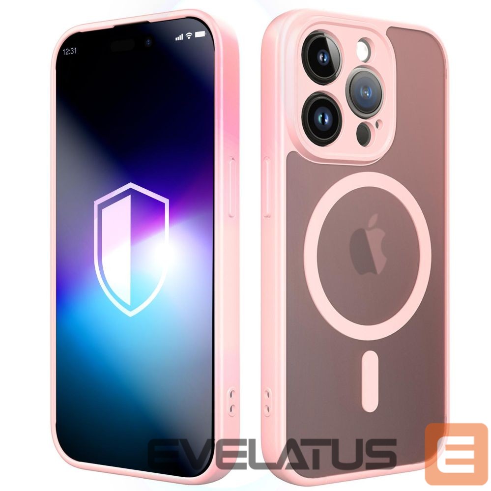 Kitos prekės 3MK 3mk Misty MagCase for iPhone 15 Pro - Pink