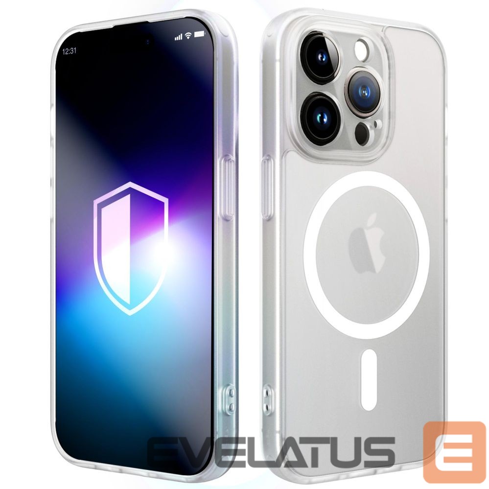 Kitos prekės 3MK 3mk Misty MagCase for iPhone 15 Pro - White