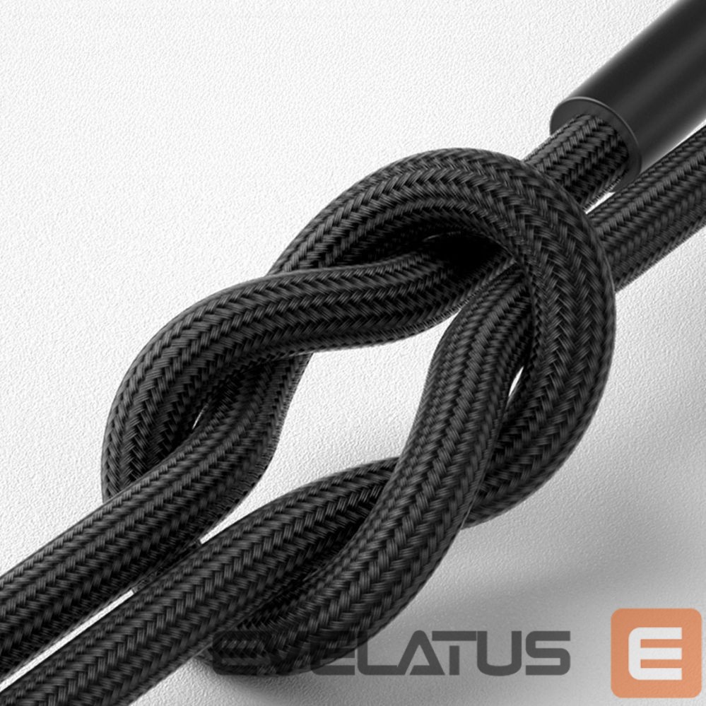 Kitos prekės 3MK 3mk Hyper Cable N-SERIES USB-C / USB-C 3m PD 3.0 QC 3.0 20V / 5A 100W - black