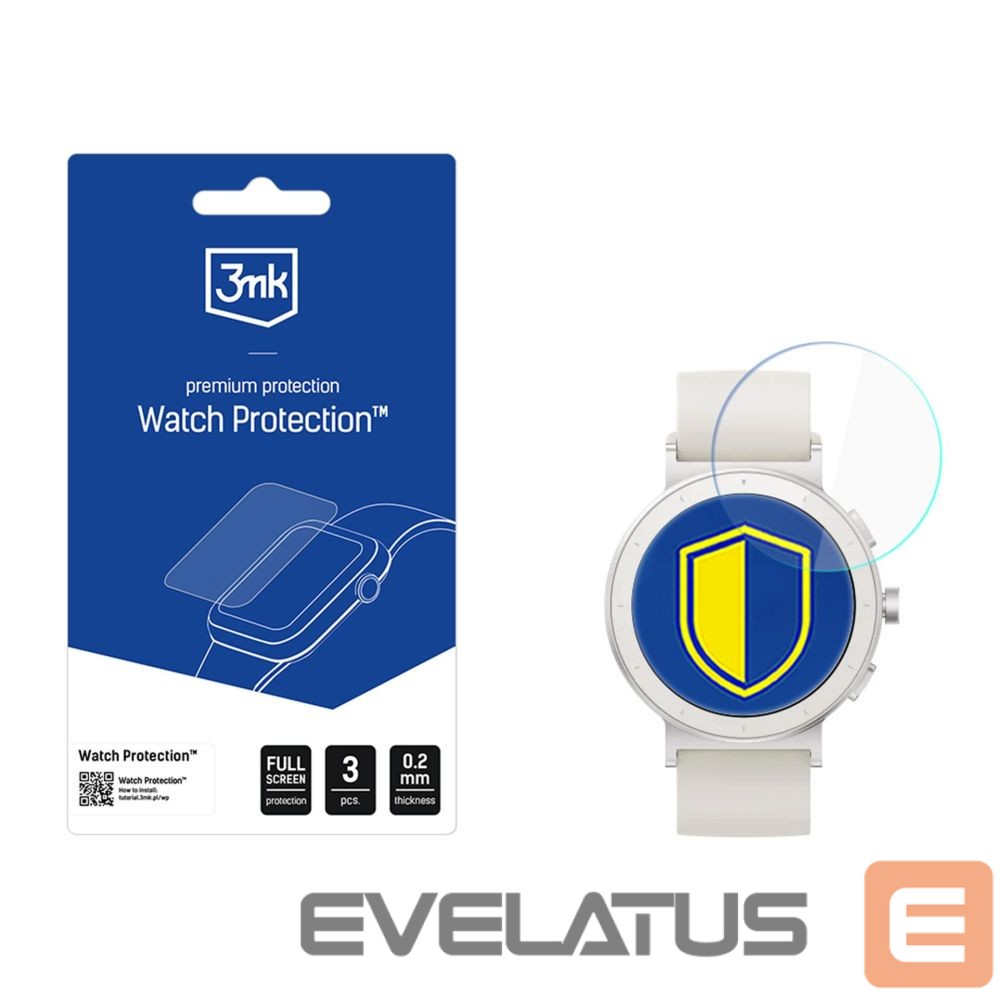 Kitos prekės 3MK 3mk Watch Protection FlexibleGlass Hybrid Glass for Realme Watch S5