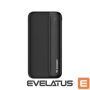 Išorinė baterija Wozinsky  Wozinsky powerbank Li-Po 10000mAh 2 x USB black (WPBBK1) 