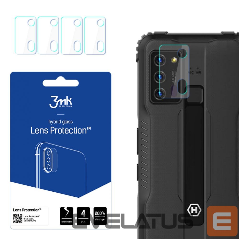 Kitas telefono priedas 3MK 3mk Lens Protection hybrid camera glass for Hammer Blade 5G