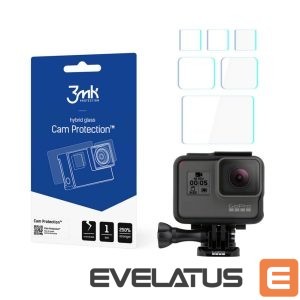 Kitas telefono priedas 3MK  3mk Cam Protection Protective Glass for GoPro Hero 5/6/7 