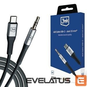 Kabelis 3MK  3MK Kabel AUX USB-C - Jack 3,5 mm 1m 