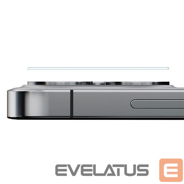 Apsauginiai stiklai 3MK 3MK Lens Pro Full Cover iPhone 14 Pro/14 Pro Max Szkło Hartowane na obiektyw aparatu z ramką montażową 1szt