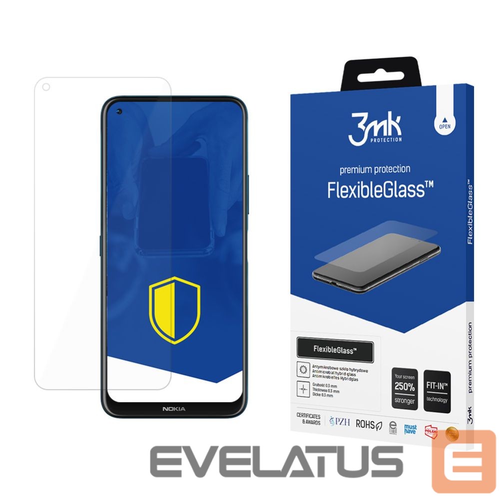 Apsauginiai stiklai 3MK Hybrid glass 3mk FlexibleGlass for Nokia 8.3 5G