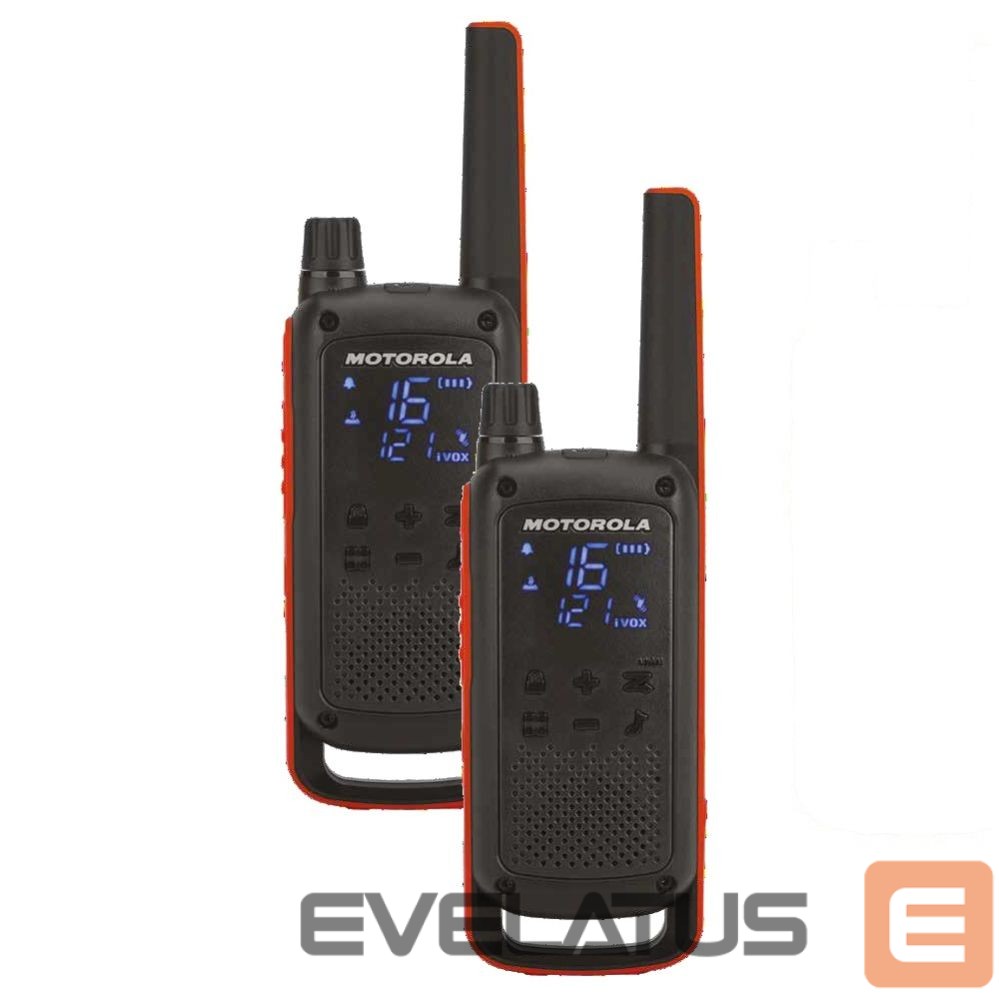 Radijo imtuvai Motorola Talkabout T82 twin-pack + charger