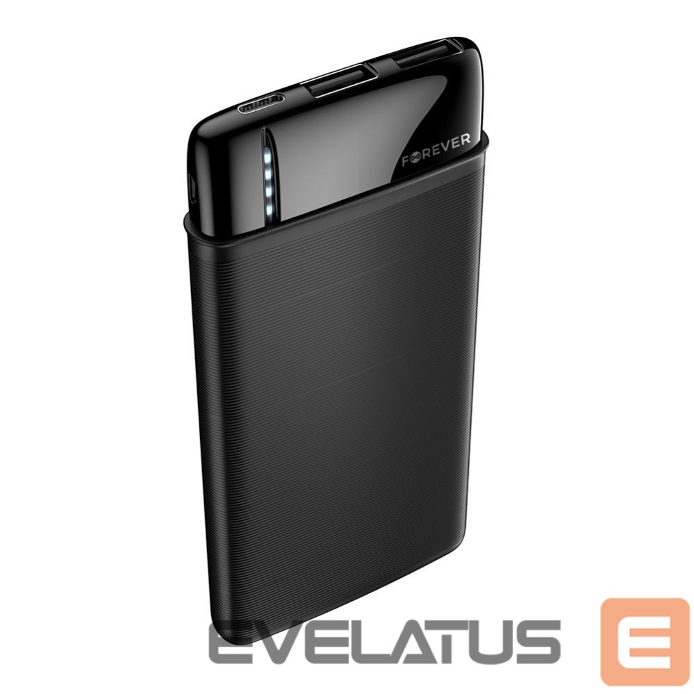 Išorinė baterija Forever Forever power bank TB-100M 10000 mAh black