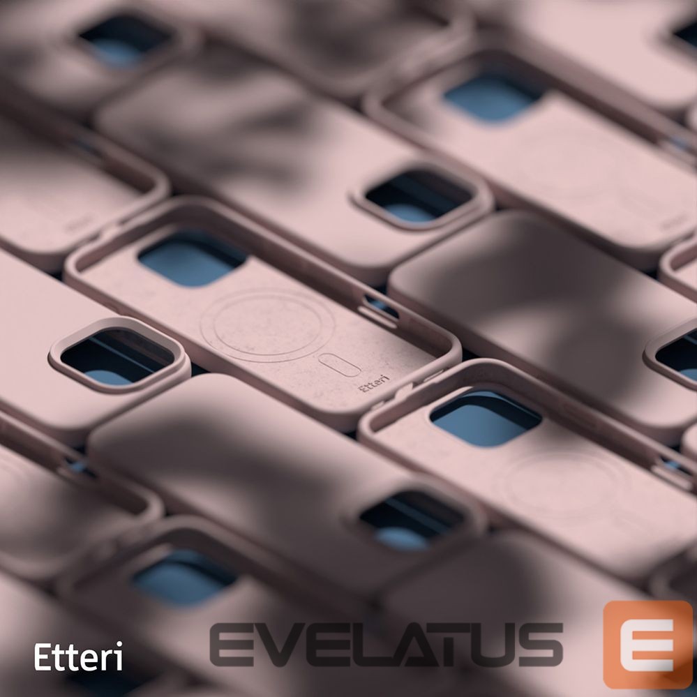 Nugarėlės dėklai etteri Etteri Silicone Mag case for iPhone 16 Pro 6,3" light pink