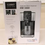 Virdulys Caso  SALE OUT.  01884 HW 1660 Turbo Hot water dispenser, Power 2600 W, Capacity 4 L, Black/Stainless Steel |  | Turbo Hot Water Dispenser | HW 1660 | Water Dispenser | 2600 W | 4 L | Plastic/Stainless Steel | Black/Stainless Steel | DAMAGED PACKAGING 