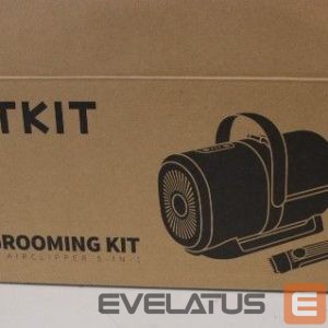 Gyvuliams PETKIT  SALE OUT.  Air Clipper Pet Grooming Vacuum Kit |  Air Clipper Pet Grooming Vacuum Kit 5in1 | LM4 | Grey/White | TORN MANUAL CORNER 