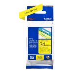 Eksploatacinės medžiagos spausdintuvams Brother  | TZe-651 Laminated Tape | Black On Yellow | TZe | 8 m | 2.4 cm 