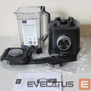 Maišytuvai ir maišytuvai Caso  SALE OUT.  B 2000 Power Blender, Power 2000 W, Black |  Power Blender | B 2000 | Tabletop | 2000 W | Jar material Tritan | Jar capacity 2 L | Ice crushing | Black | UNPACKED, DAMAGED INNERT PACKAGING 