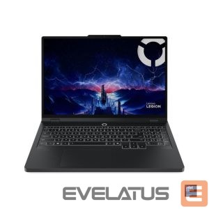 Nešiojamas kompiuteris Lenovo  Legion Pro 5 16IAX10 Intel | Eclipse Black | 16 " | OLED | WQXGA | OLED pixels | Glossy | Intel Core Ultra 7 | 255HX | 16 GB | SODIMM DDR5 | Solid-state drive capacity 1000 GB | NVIDIA GeForce RTX 5070 | GDDR7 | 8 GB | Windows Home 11 | 802.11be | Bluetooth version 5.4 | Keyboard language English | Keyboard backlit | Warranty 24 month(s) | Battery warranty 12 month(s) 