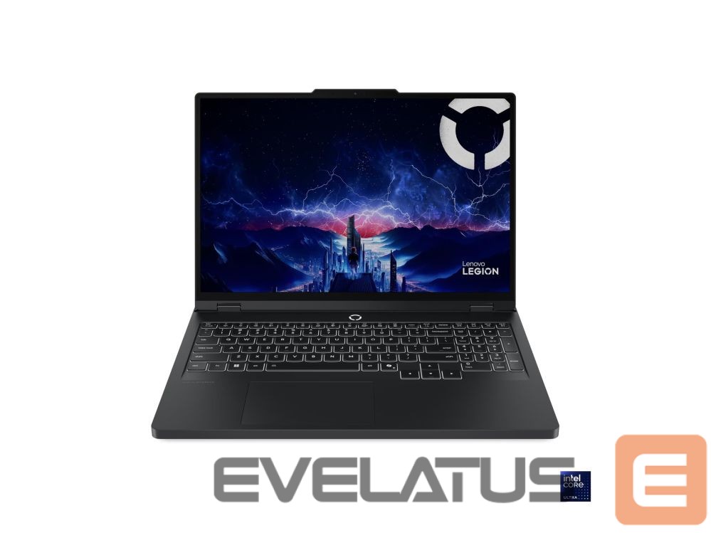 Nešiojamas kompiuteris Lenovo Legion Pro 5 16IAX10 Intel | Eclipse Black | 16 " | OLED | WQXGA | OLED pixels | Glossy | Intel Core Ultra 7 | 255HX | 16 GB | SODIMM DDR5 | Solid-state drive capacity 1000 GB | NVIDIA GeForce RTX 5070 | GDDR7 | 8 GB | Windows Home 11 | 802.11be | Bluetooth version 5.4 | Keyboard language English | Keyboard backlit | Warranty 24 month(s) | Battery warranty 12 month(s)