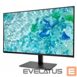 Monitoriai Acer  Vero B7 B277 G 69cm 27'' FHD ZeroFrame IPS 120Hz 16:9 4ms(GTG) 250nits VGA HDMI DP/DP out MM Audio In/Out AdaptiveSync EU Black H.cable | 