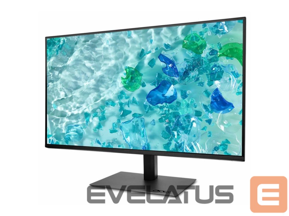 Monitoriai Acer Vero B7 B277 G 69cm 27'' FHD ZeroFrame IPS 120Hz 16:9 4ms(GTG) 250nits VGA HDMI DP/DP out MM Audio In/Out AdaptiveSync EU Black H.cable |