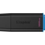 USB atmintinė Kingston  DataTraveler Exodia 128GB USB 3.2 Flash Drive Black/Blue 