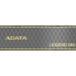Kietasis diskas SDD ADATA  LEGEND 860 | SSD | 1000 GB | Solid-state drive interface PCIe 4.0 x4 (NVMe) | Write speed 4000 MB/s 
