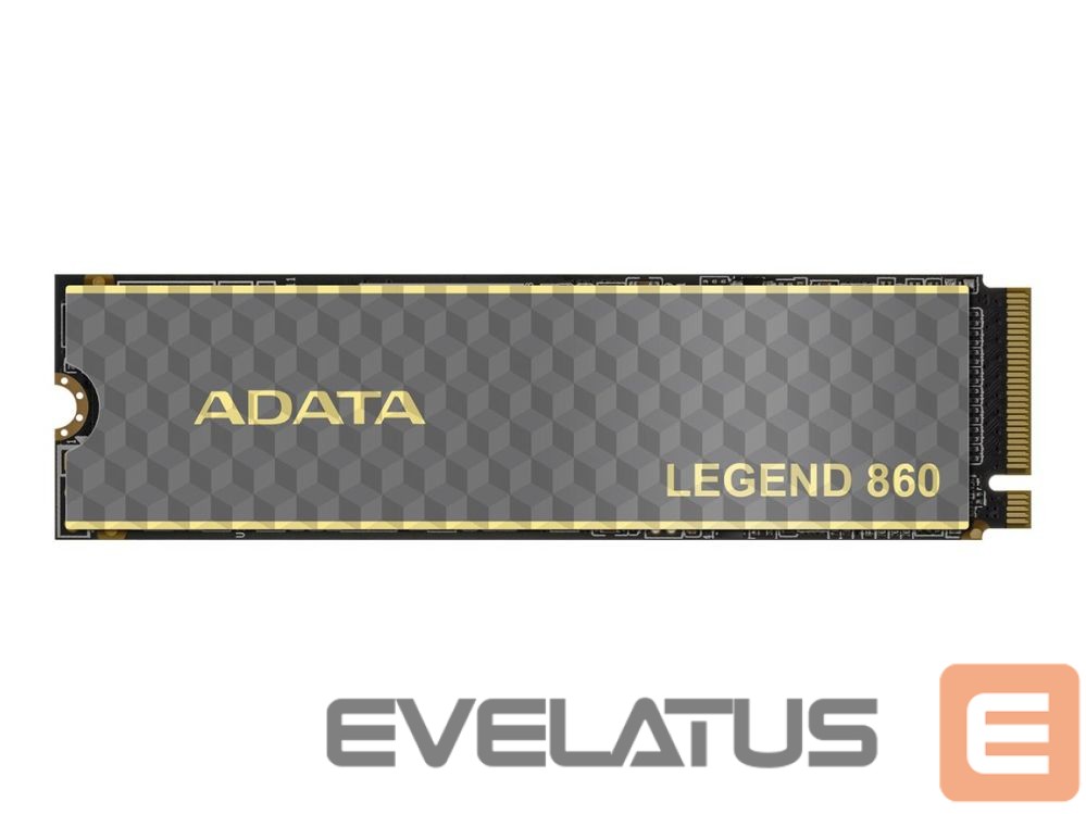 Kietasis diskas SDD ADATA LEGEND 860 | SSD | 1000 GB | Solid-state drive interface PCIe 4.0 x4 (NVMe) | Write speed 4000 MB/s