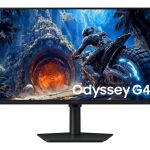 Monitoriai Samsung  LS27HG402EUXEN 27" Gaming Monitor Odyssey FHD G4 G40H 1920x1080/16:9/300cd/m2/1ms, HDMI, USB, DP 