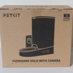 Gyvuliams PETKIT  SALE OUT.  P571 (D4H) YumShare Solo Feeder with camera |  Feeder with Camera | P571 YumShare Solo | Capacity 3 L | White | USED, SCRATCHED ON BOWL, DIRTY | 24 month(s) 