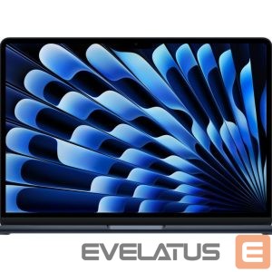 Nešiojamas kompiuteris Apple  MacBook Air 13"  M5 10C CPU, 10C GPU/24GB/1TB SSD/Midnight/SWE | 