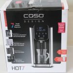 Virdulys Caso  SALE OUT.  01875 HOT 7 Turbo Hot water dispenser, Capacity 2.7 L, Black/Stainless Steel | SALE OUT.  Turbo Hot Water Dispenser | Hot7 | Water Dispenser | 2200 W | 2.7 L | Plastic/Stainless Steel | Black/Stainless Steel | UNPACKED, USED 