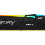 DDR4 atmintis Kingston  KF564C32BBEA-16 16GB 6400MT/s DDR5 CL32 DIMM FURY Beast Black RGB EXPO | 