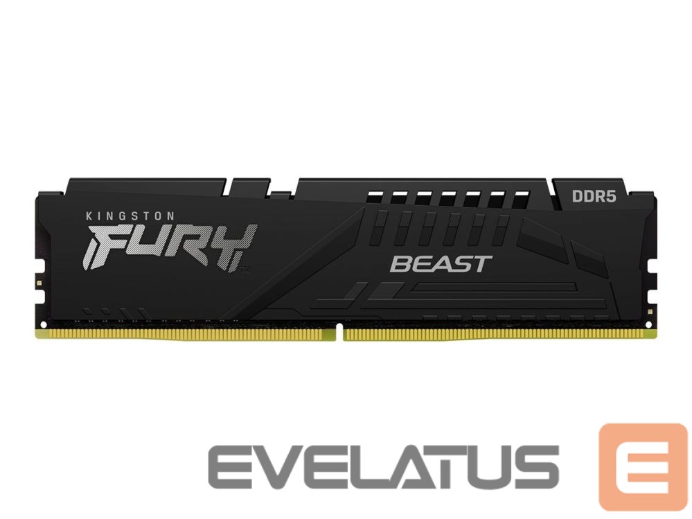 DDR4 atmintis Kingston KF564C32BBE-16 16GB 6400MT/s DDR5 CL32 DIMM FURY Beast Black EXPO |