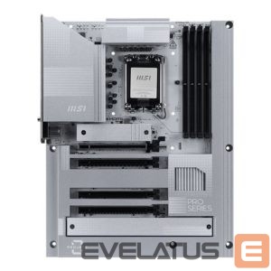 Intel procesoriaus pagrindinė plokštė MSI  PRO Z890-S WIFI PZ | Processor family Intel | Processor socket LGA1851 | DDR5 | Supported hard disk drive interfaces SATA, M.2 | Number of SATA connectors 4 